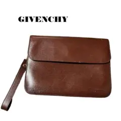 GIVENCHY ジバンジーレザークラッチバッグ 男女兼用のサムネイル