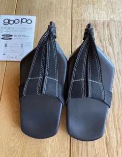 goo po グーポ　Chacott チャコット　トレーニングサンダルブラックのサムネイル