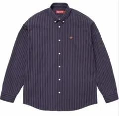 新品未使用26ss Supreme Stripe Shirt White L - メルカリ