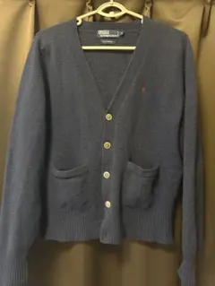 【古着】90s Polo by Ralph Lauren カーディガン　ポケット