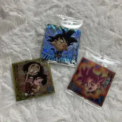 ドラゴンボールGT孫悟空Z孫悟空Zミスターサタン&パンビックリマン３枚セット