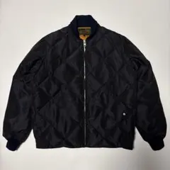 現行　Eddie Bauer スカイライナーダウンジャケット　シルク　ネイビーのサムネイル