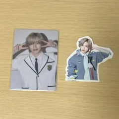 なにわ男子 HARDWORK ファミクラ盤 トレカ シール 道枝駿佑