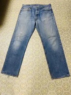 Levi's 501 made in USA W36 L30 ダメージデニム