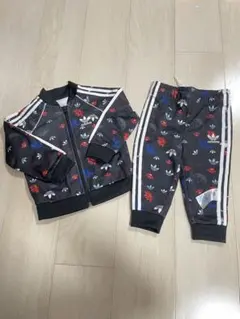 アディダス adidas ベビー セットアップ ジャージ 80cm