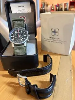 【美品】WENGER 70725 S.A.K DESIGN 青島モデルのサムネイル
