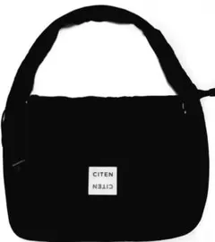 CITEN シテン 2WAYビッグショルダーバッグ ブラック
