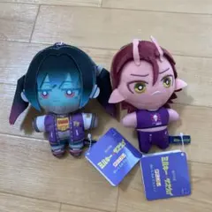 銀河特急　ミルキー⭐︎サブウェイ　みにコレ！ぬいぐるみマスコット　カナタ　マキナ