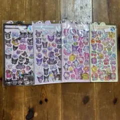 ボンボンドロップ　発光シール4枚セット