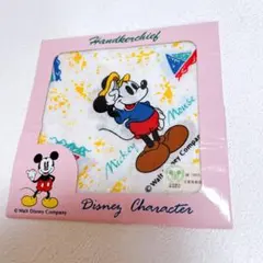 【新品】ハンカチ ディズニー Disney ミッキーマウス　レトロ ビンテージ