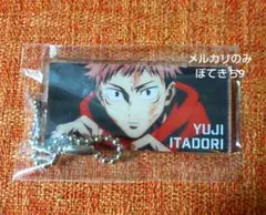 未開封 呪術廻戦 森永製菓 コラボ ビジュアルホルダー 虎杖悠仁 アクキー