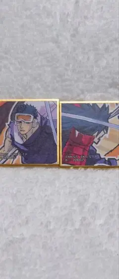 NARUTO 豆色紙 うちはオビト うちはマダラ ガチャ