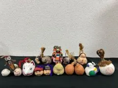 【美品】干支 置物 まとめ売り 木目込み人形 ちりめん細工 十二支 縁起物26個 美品】干支 置物 まとめ売り木目込み人形 ちりめん細工 十二支 縁起物