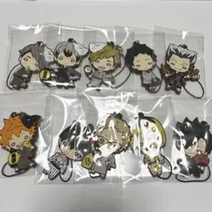 ハイキュー にとたん 縁日 ラバーマスコット 烏野 音駒 稲荷崎 梟谷 未開封