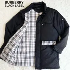 〔極上〕バーバリーブラックレーベル ダウンL フード無し