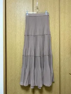 RESEXXY プリーツ ロングスカート Fサイズ