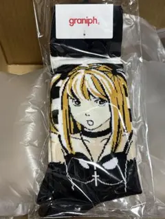 Death note デスノート　ミサミサ　靴下　グラニフ　希少サイズ　Sのサムネイル