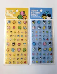 たまごっち DROP BROCK SEAL タイルみたいなシール 2枚セット