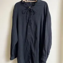 襟フリルブラウス