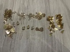 ウェディング　ヘッドアクセ＆ピアス