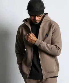 ほぼ新品 DUFFER 24AW ダンボールニットジップパーカー SORONA