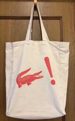 未使用✳︎LACOSTE L!VEトートバッグ　キャンバス地　ラコステ　エコバッグ