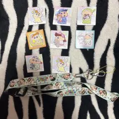 クレヨンしんちゃんチョコビシールとストラップセット