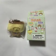 【美品】サンリオ ポムポムプリン ちびっとも マスコットキーホルダー 和菓子