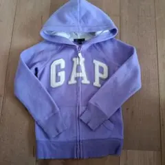 GAP フード付きパーカー 130サイズ ラベンダー