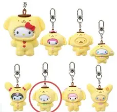 サンリオ　ちびっとも　ポムポムプリン30th ポチャッコ