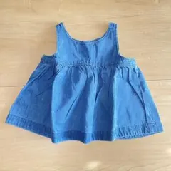 babyGap デニム ノースリーブワンピース 80cm 12-18ヶ月
