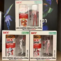 美品 ヱヴァンゲリヲン新劇場版：破 UCC ミルクコーヒー フィギュア3種セット