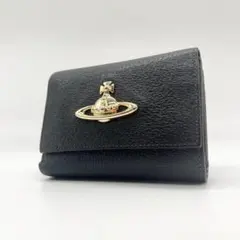 ◇極美品◇ヴィヴィアン エグゼクティブ 三つ折り財布 オーブ×がま口