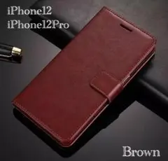 iPhone12 iPhone12Pro 手帳型ケース レザー 革 レザーケース