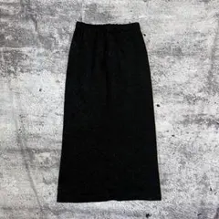 タイトスカート ラメ入り ブラック スリットスカート レディース