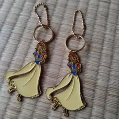 ディズニー 白雪姫 キーホルダー2個セット