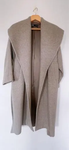 ZARA ガウンロングコート