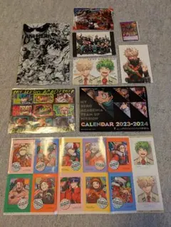 ヒロアカ　ポストカード　カレンダー　クリアファイル