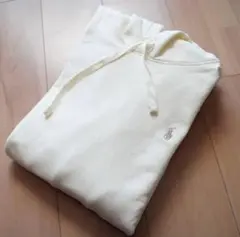 新品　定番　ポロラルフローレン　コットンパーカー　オフホワイト　XL