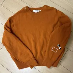 ANYA HINDMARCH オレンジ ニット L