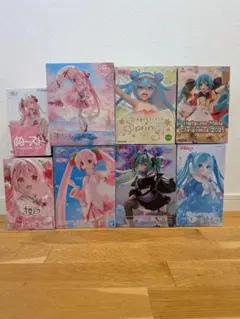 b*9様 プライズフィギュア 初音ミク プロジェクトセカイ等 まとめ売り 14点 b*9様 プライズフィギュア 初音ミク プロジェクトセカイ等 まとめ売り