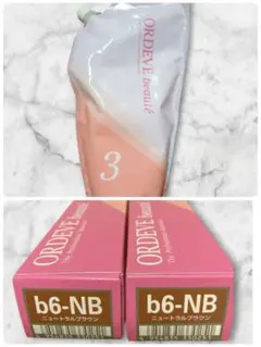 ミルボン オルディーブボーテ クリスタル オキシダン 3%＆b6-NB2本セット