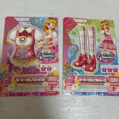 アイカツ ガーリークロノス トップス シューズ