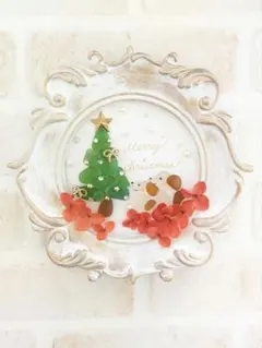 シーグラスアート クリスマス੯‧̀͡⬮②