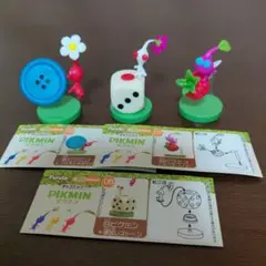 ピクミンフィギュア 赤ピクミン 白ピクミン 羽ピクミン 3個セット