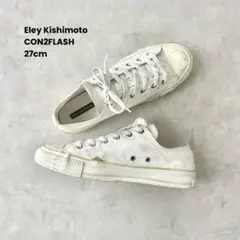 イーリーキシモト CON2FLASH フラッシュ柄ローカットスニーカー 27cm