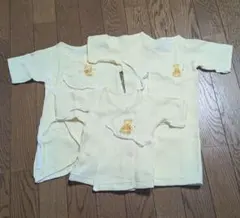 プーさん柄肌着3枚セット 50-60cm