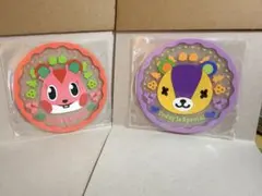 どうぶつの森クリアラバーコースター　パッチとアップル