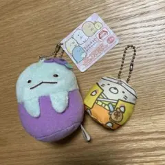 すみっコぐらし マスコット キーチェーン 2点セット