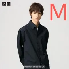 ユニクロu uniqlo ロングオーバーサイズシャツ　M